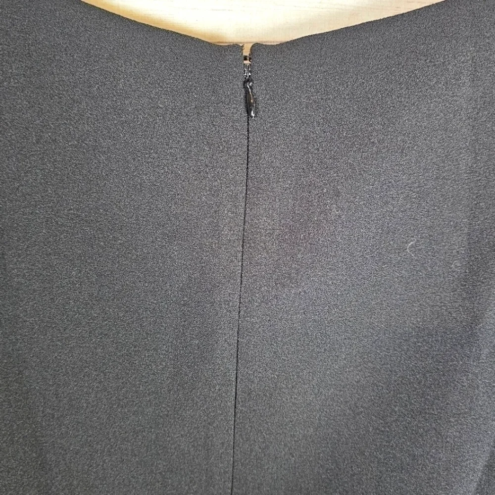 ELIZA J BLACK SHIFT DRESS W PIRATE SLEEVES, SZ 6